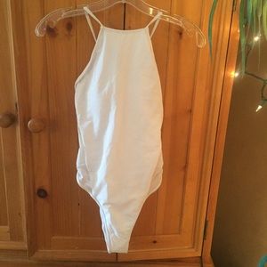 Forever 21 white one piece Bathing suit
